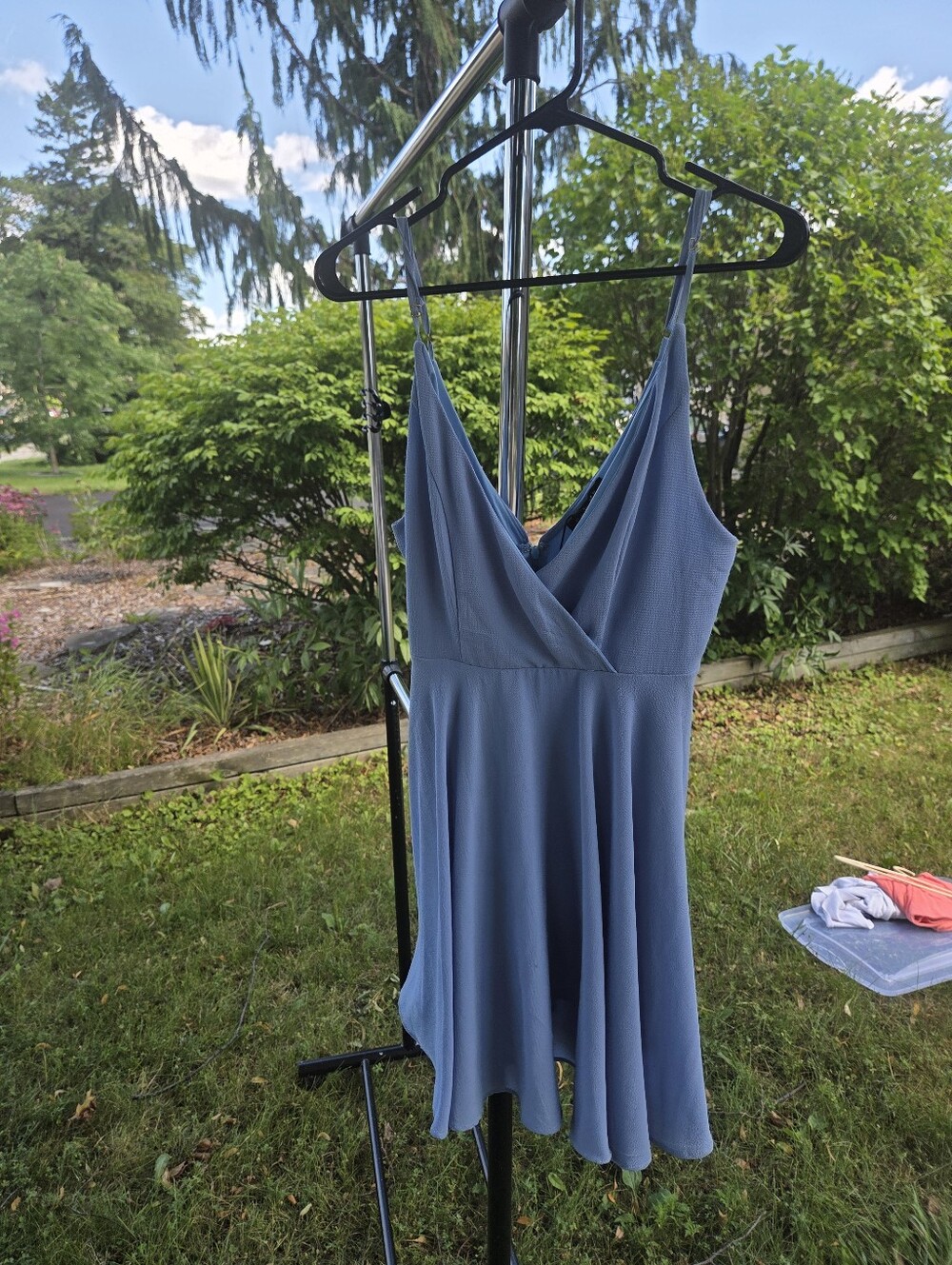 Revamped Size Xl Blue Dress, Brand New - Picture 4 of 4